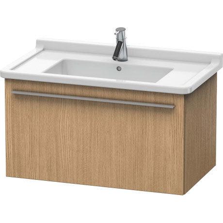 Duravit X-Large 31" x 18" x 18" European Oak Finish Wall-Mounted Vanity Unit (XL605705252)