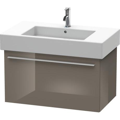 Duravit X-Large 31" x 18" x 18" Flannel Gray Finish Wall-Mounted Vanity Unit (XL605208989)