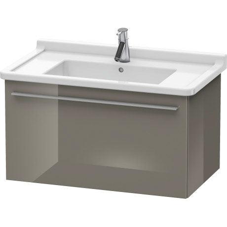 Duravit X-Large 31" x 18" x 18" Flannel Gray Finish Wall-Mounted Vanity Unit (XL605708989)