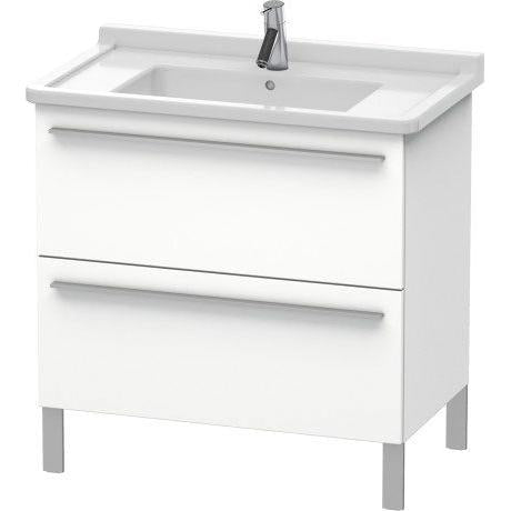 Duravit X-Large 31" x 26" x 18" White Finish Two Drawer Floorstanding Vanity Unit (XL653601818)