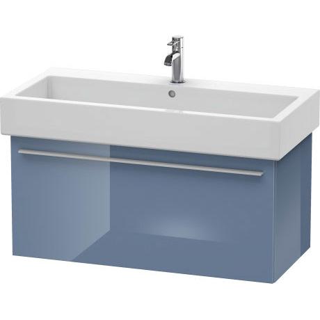 Duravit X-Large 37" x 18" x 17" Stone Blue Finish Wall-Mounted Vanity Unit (XL604604747)