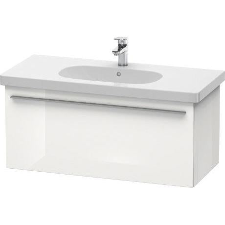 Duravit X-Large 39" x 18" x 18" Cashmere Oak Finish One Drawer Wall-Mounted Vanity Unit (XL604901111)