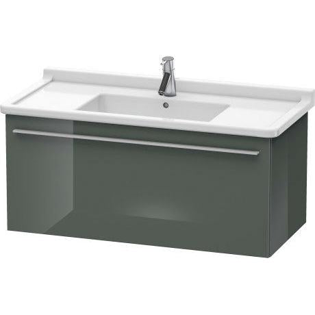 Duravit X-Large 39" x 18" x 18" Dolomite Gray Finish Wall-Mounted Vanity Unit (XL605803838)