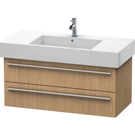 Duravit X-Large 39" x 18" x 18" European Oak Finish Wall-Mounted Vanity Unit (XL635305252)