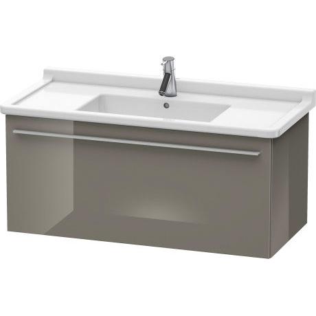 Duravit X-Large 39" x 18" x 18" Flannel Gray Finish Wall-Mounted Vanity Unit (XL605808989)