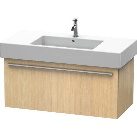 Duravit X-Large 39" x 18" x 18" Mediterranean Oak Finish Wall-Mounted Vanity Unit (XL605307171)