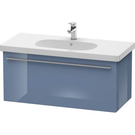 Duravit X-Large 39" x 18" x 18" Stone Blue Finish One Drawer Wall-Mounted Vanity Unit (XL604904747)