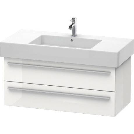 Duravit X-Large 39" x 18" x 18" White Finish Wall-Mounted Vanity Unit (XL635302222)