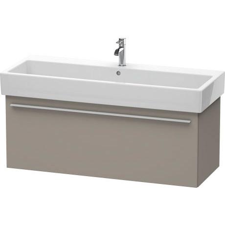 Duravit X-Large 45" x 18" x 17" Basalt Finish Wall-Mounted Vanity Unit (XL604704343)