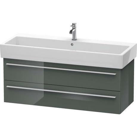 Duravit X-Large 45" x 18" x 17" Dolomite Gray Finish Wall-Mounted Vanity Unit (XL634703838)