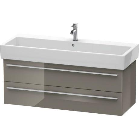 Duravit X-Large 45" x 18" x 17" Flannel Gray Finish Wall-Mounted Vanity Unit (XL634708989)