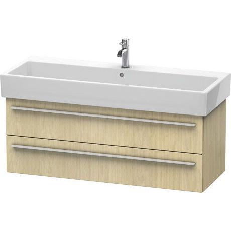 Duravit X-Large 45" x 18" x 17" Mediterranean Oak Finish Wall-Mounted Vanity Unit (XL634707171)