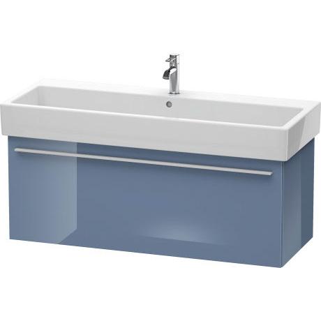 Duravit X-Large 45" x 18" x 17" Stone Blue Finish Wall-Mounted Vanity Unit (XL604704747)