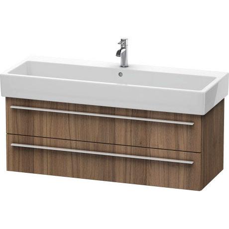 Duravit X-Large 45" x 18" x 17" Walnut Finish Wall-Mounted Vanity Unit (XL634707979)