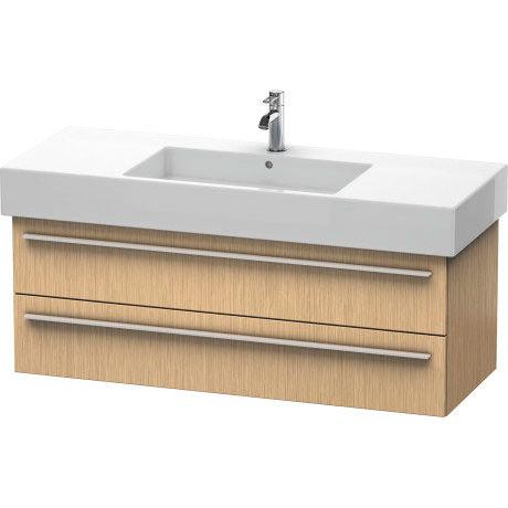 Duravit X-Large 47" x 18" x 18" Brushed Oak Finish Wall-Mounted Vanity Unit (XL635401212)