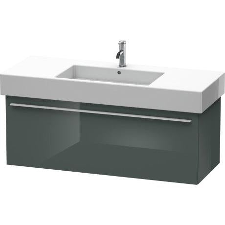 Duravit X-Large 47" x 18" x 18" Dolomite Gray Finish Wall-Mounted Vanity Unit (XL605403838)