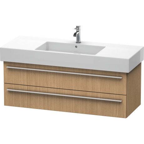 Duravit X-Large 47" x 18" x 18" European Oak Finish Wall-Mounted Vanity Unit (XL635405252)