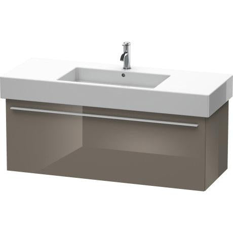 Duravit X-Large 47" x 18" x 18" Flannel Gray Finish Wall-Mounted Vanity Unit (XL605408989)