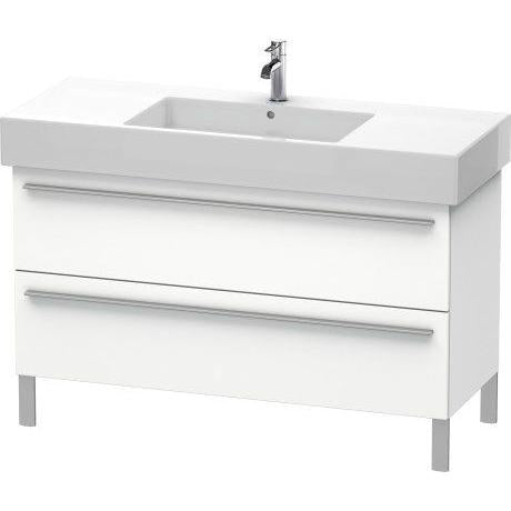 Duravit X-Large 47" x 23" x 18" White Finish Two Drawer Floorstanding Vanity Unit (XL654501818)