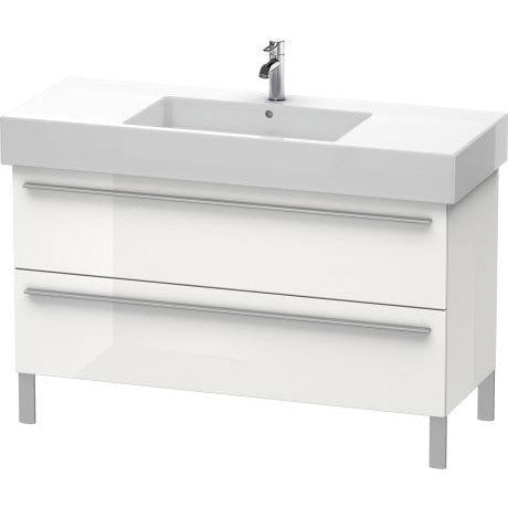 Duravit X-Large 47" x 23" x 18" White Finish Two Drawer Floorstanding Vanity Unit (XL654508585)