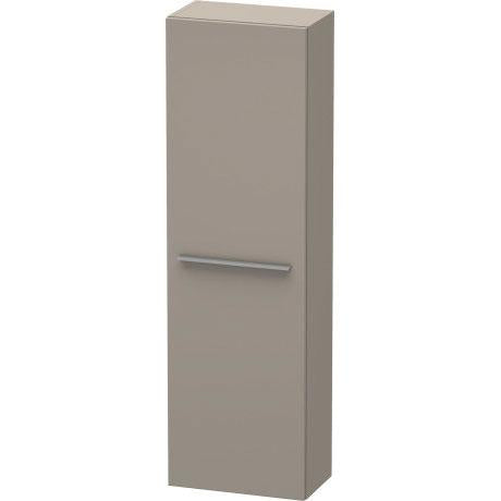 Duravit X-Large 52" x 9" x 16" Basalt Finish Semi-Tall Cabinet (XL1152R4343)