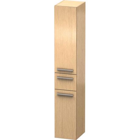 Duravit X-Large 69" x 14" x 12" Brushed Oak Finish Tall Cabinet (XL1128R1212)