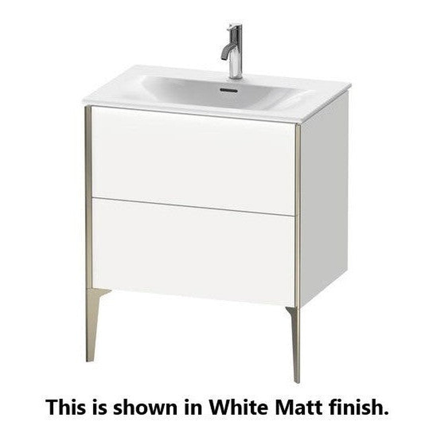 Duravit Xviu 28" x 23" x 19" One Drawer Floorstanding Vanity Unit, Pine Terra (XV43010B151)