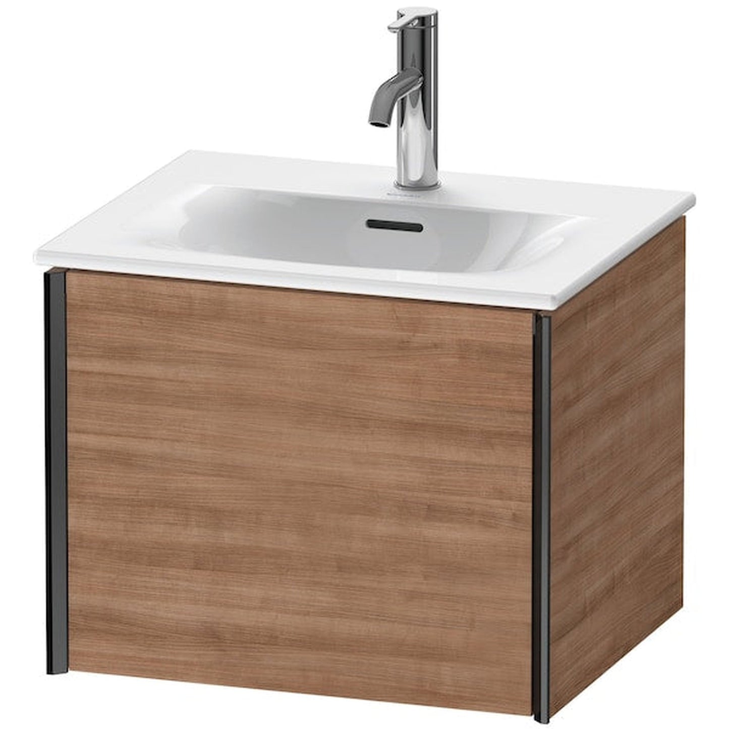 Duravit Xviu 39" x 19" x 18" Two Drawer Floorstanding Vanity Unit, Natural Walnut (XV45370B279)