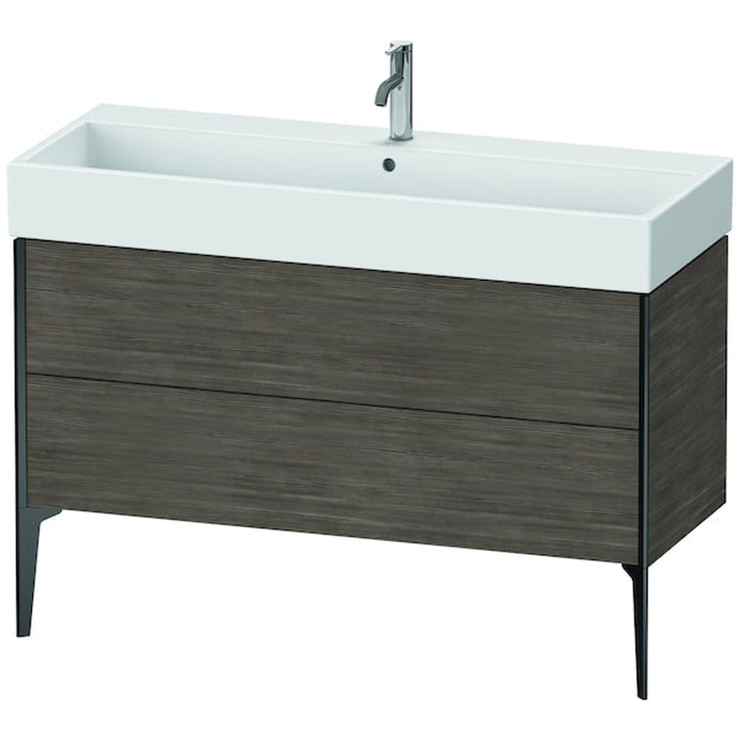 Duravit Xviu 47" x 19" x 18" Two Drawer Floorstanding Vanity Unit, Pine Terra (XV45380B251)