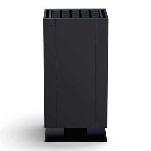 EOS Mythos S35 208V/3PH 7kW Black Freestanding Designer Sauna Heater
