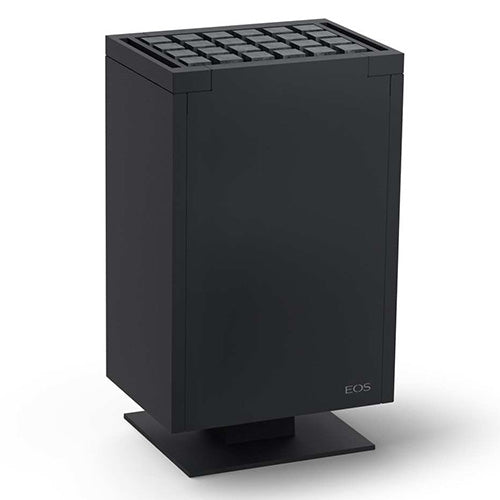 EOS Mythos S45 12kW Anthracite Freestanding Designer Sauna Heater