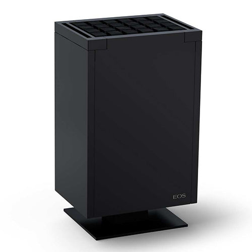 EOS Mythos S45 12kW Black Freestanding Designer Sauna Heater
