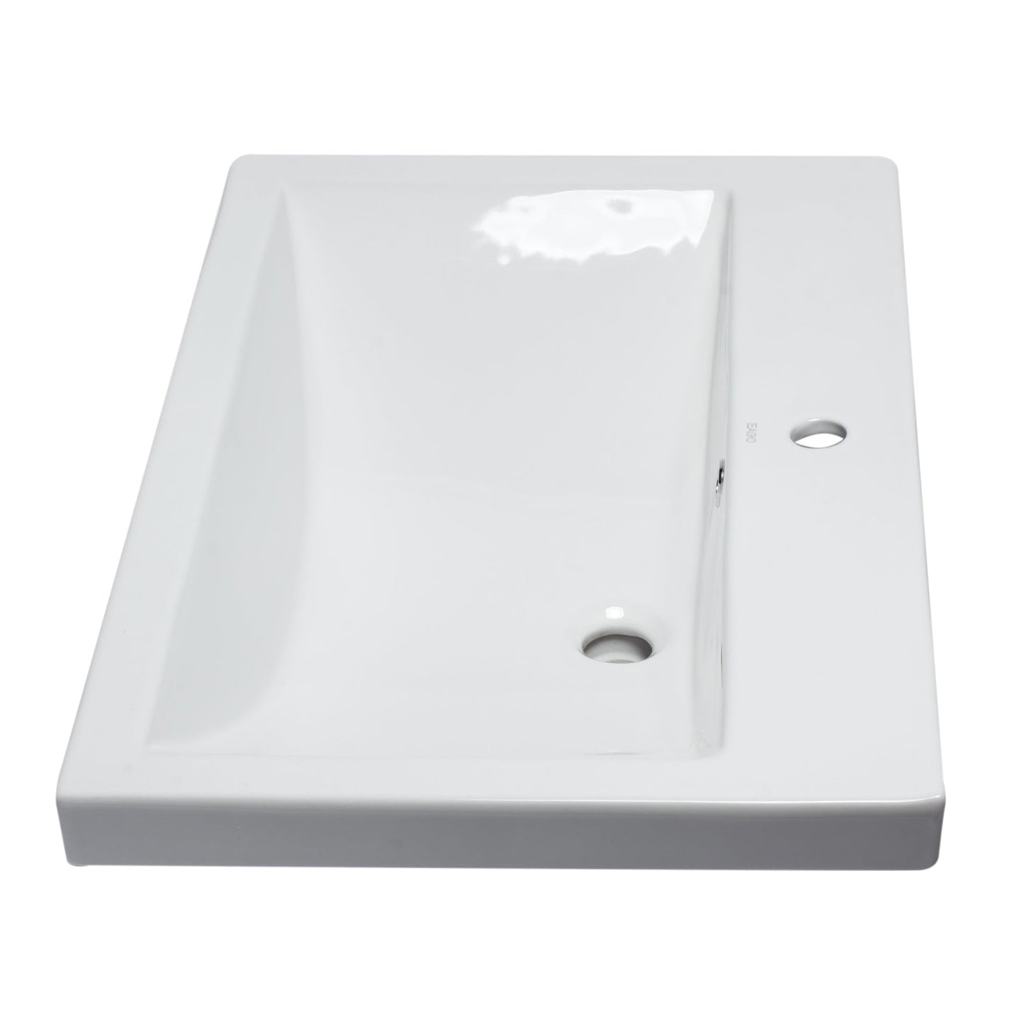 Eago 32"x19" White Ceramic Bathroom Sink