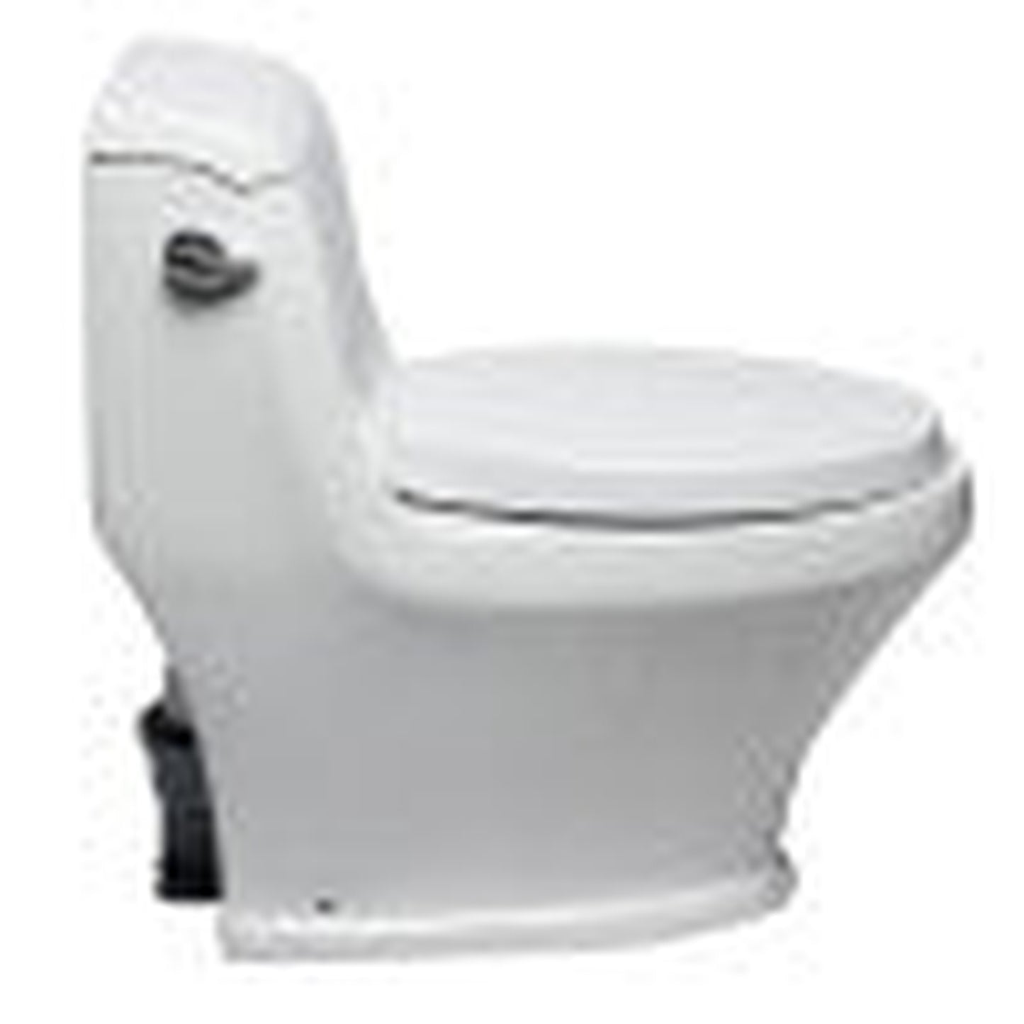 Eago Single Flush One Piece 29" White Ceramic Toilet
