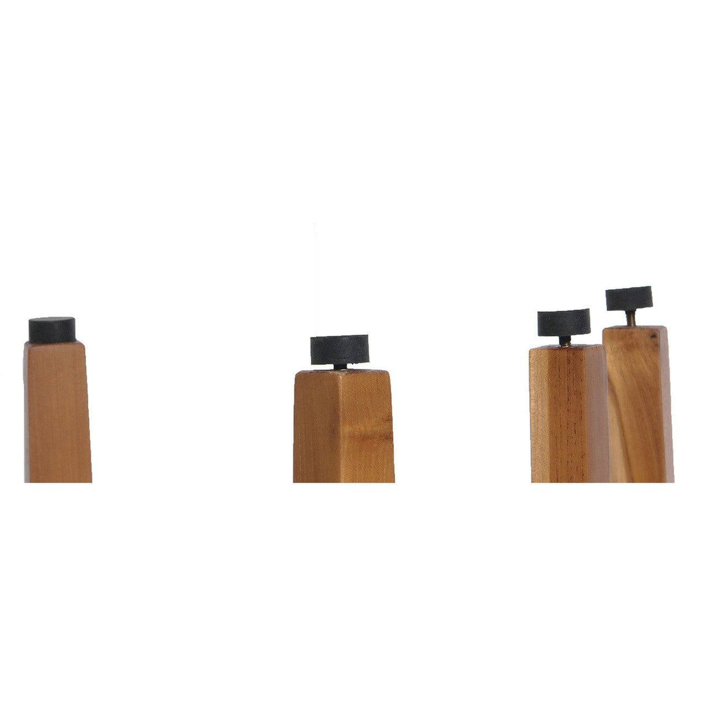 EcoDecors SnazzyCorner 13" x 18" EarthyTeak Solid Teak Wood Curved Corner Shower Bench With Shelf