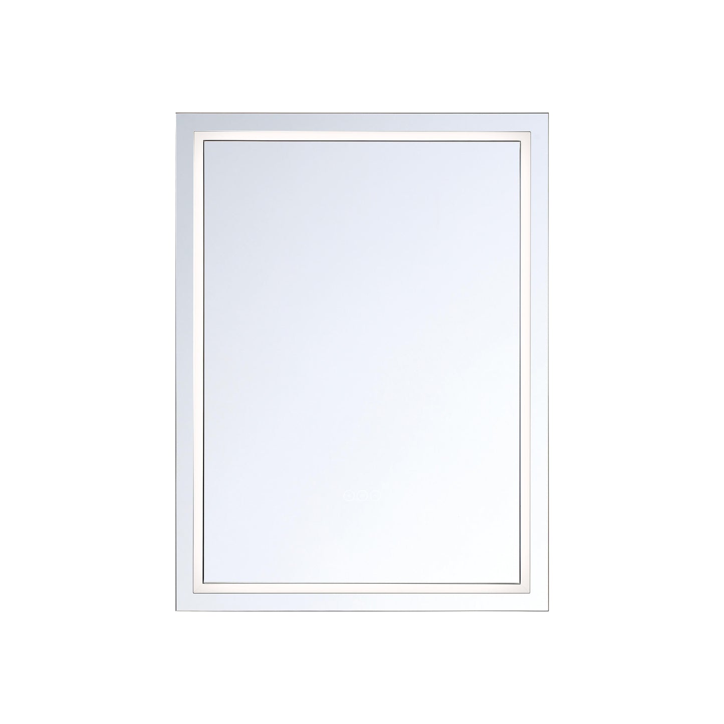 Eurofase Lighting Eris 32" Integrated LED Back-Lit Glass Frame Dimmable Rectangle Mirror