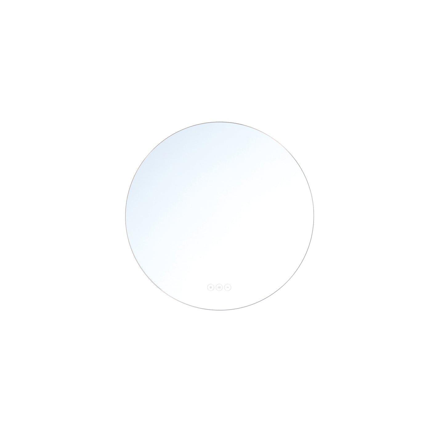 Eurofase Lighting Miir 24" Integrated LED Back-Lit Glass Round Dimmable Mirror