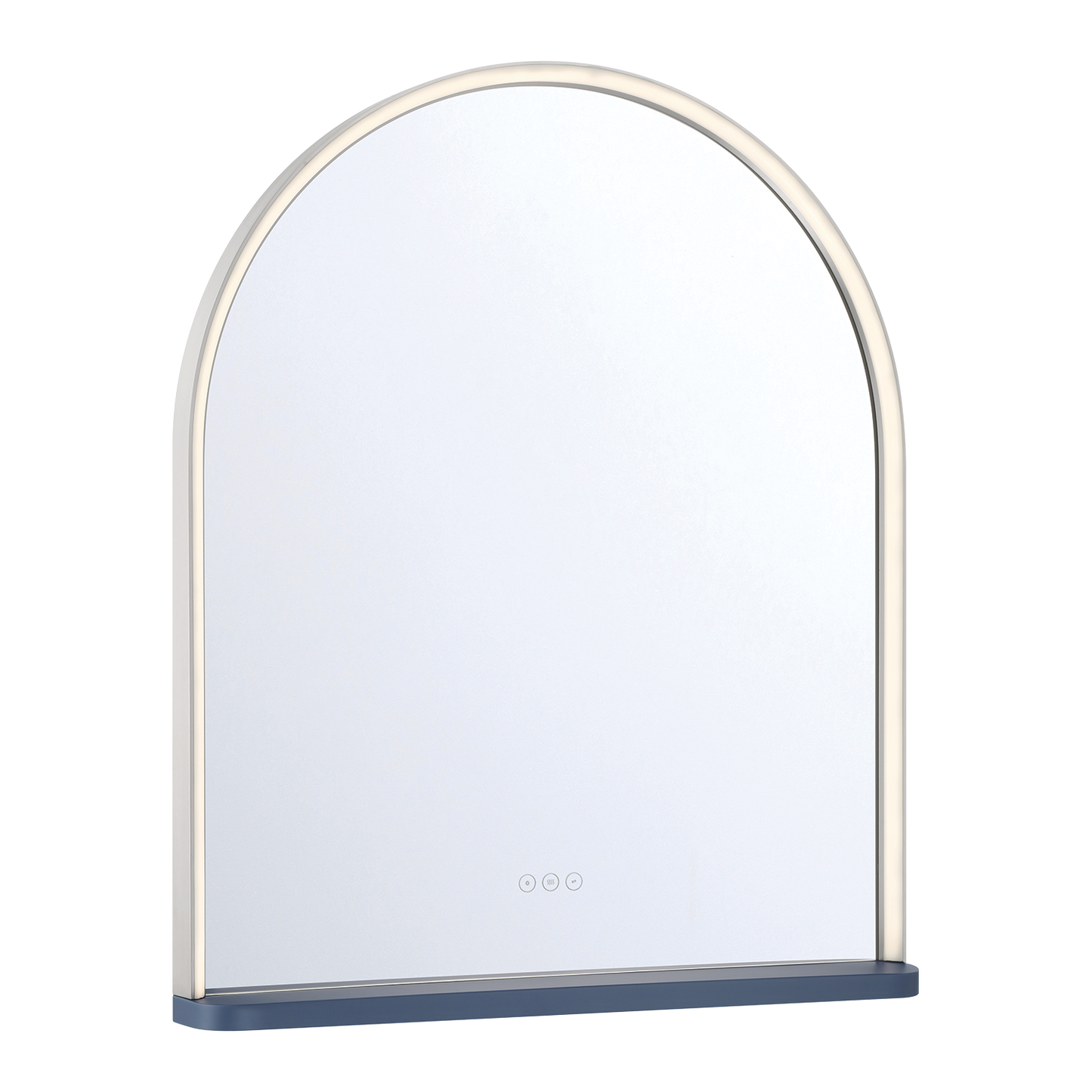 Eurofase Lighting Serin 30" Midnight Navy Aluminum Glass Mirror Accessory