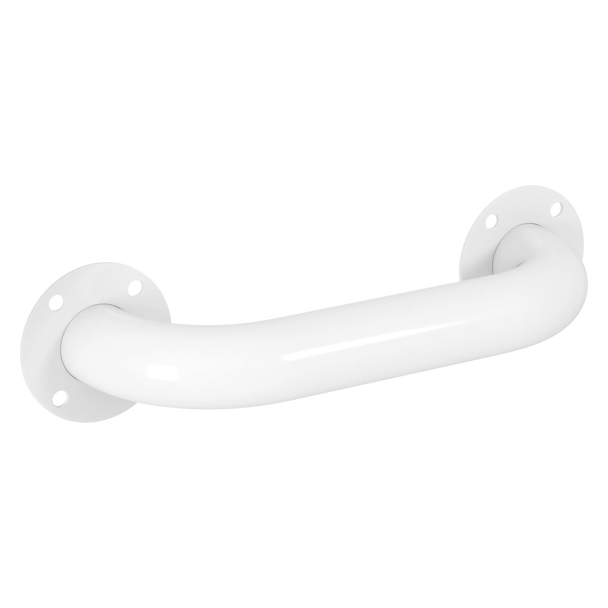 Evekare 8" White Exposed Mount Grab Bar US Bath Store
