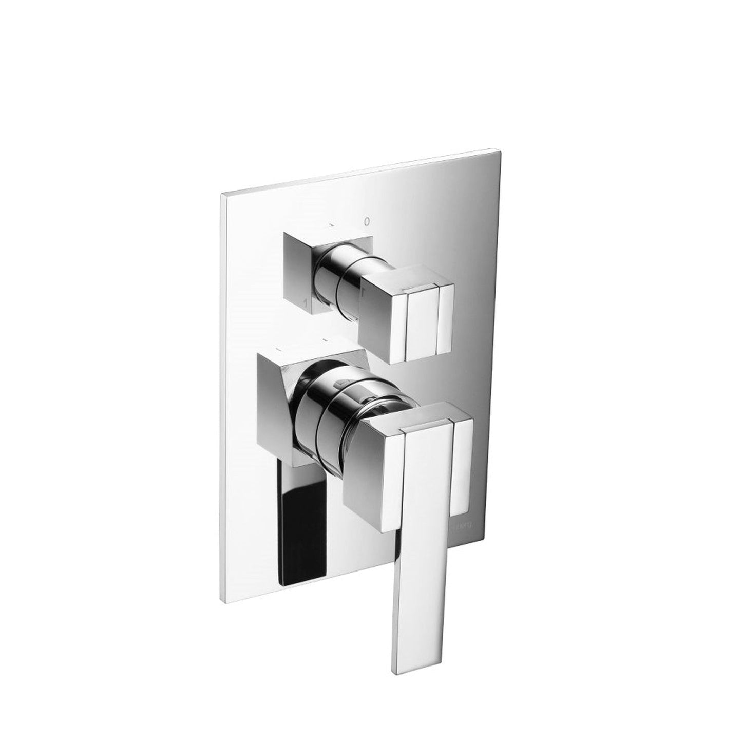 Flusso Faucets Serie 150 Two Output Tub / Shower Trim With Pressure Balance Valve in Chrome