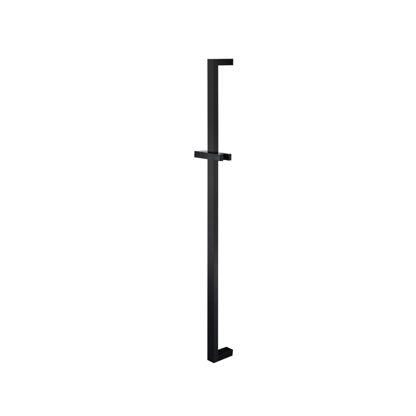 Flusso Faucets Serie 160 Shower Slide Bar in Matte Black