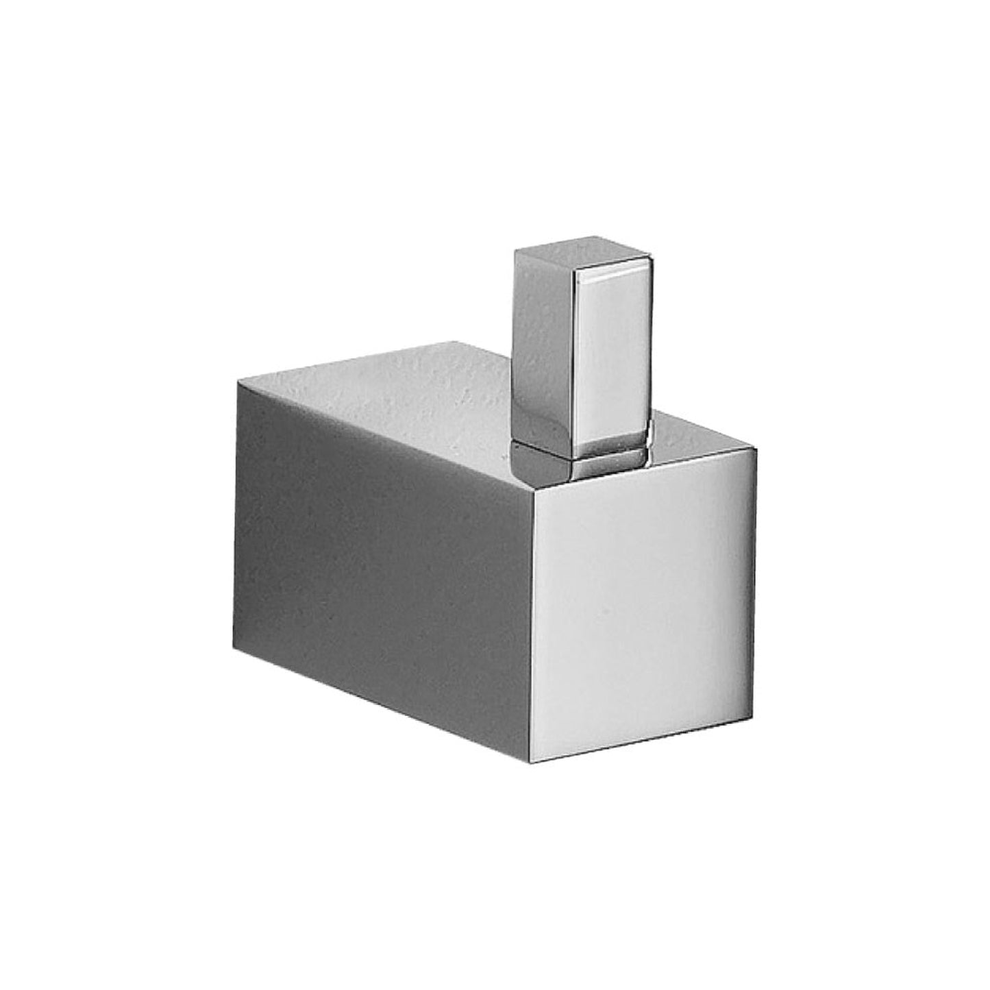 Flusso Faucets Serie 160 Single Hook Brass Bathroom Towel / Robe Hook in Brushed Nickel
