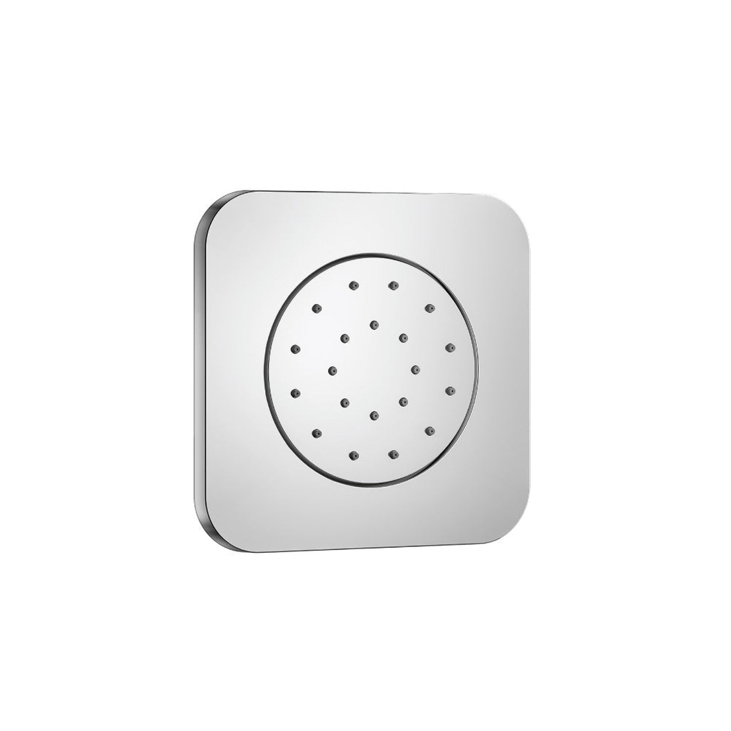 Flusso Faucets Serie 196 1/2" Body Jet With Concealed Valve in Polished Nickel