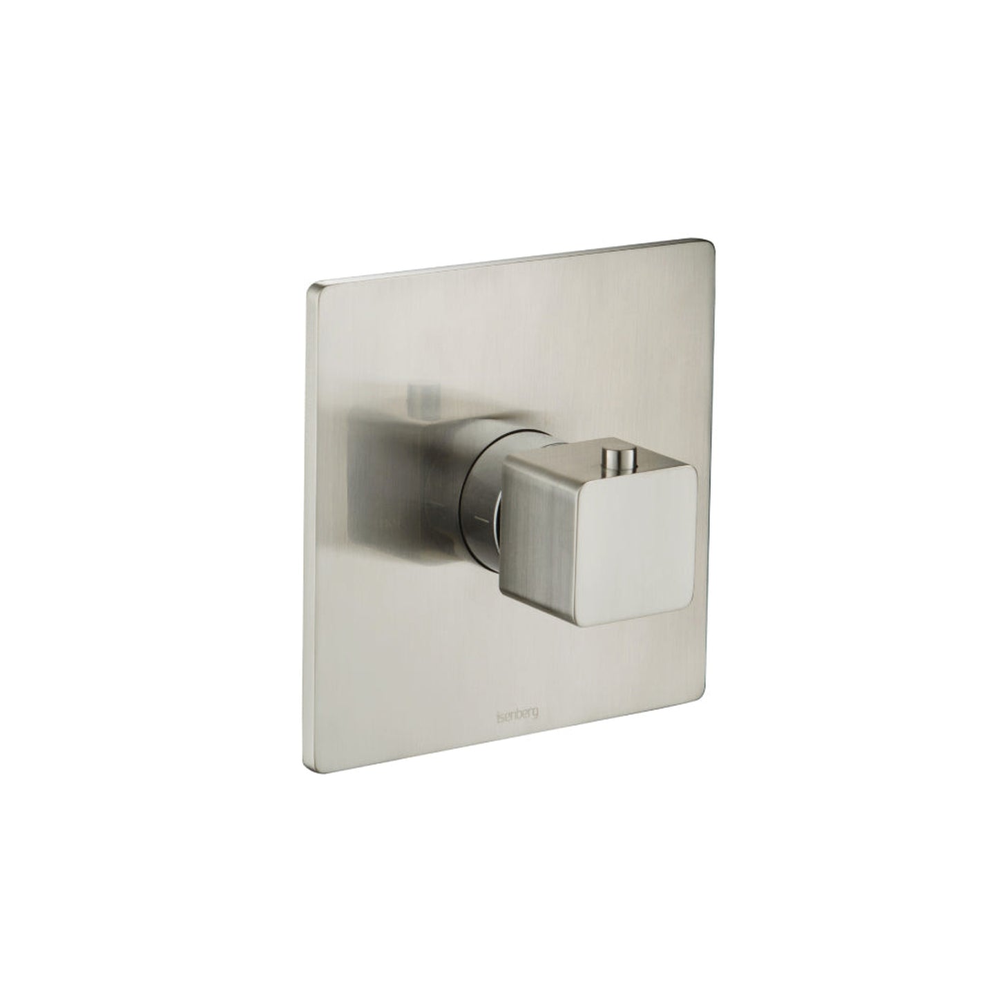 Flusso Faucets Serie 196 3/4" Single Output Thermostatic Valve With Trim in Brushed Nickel