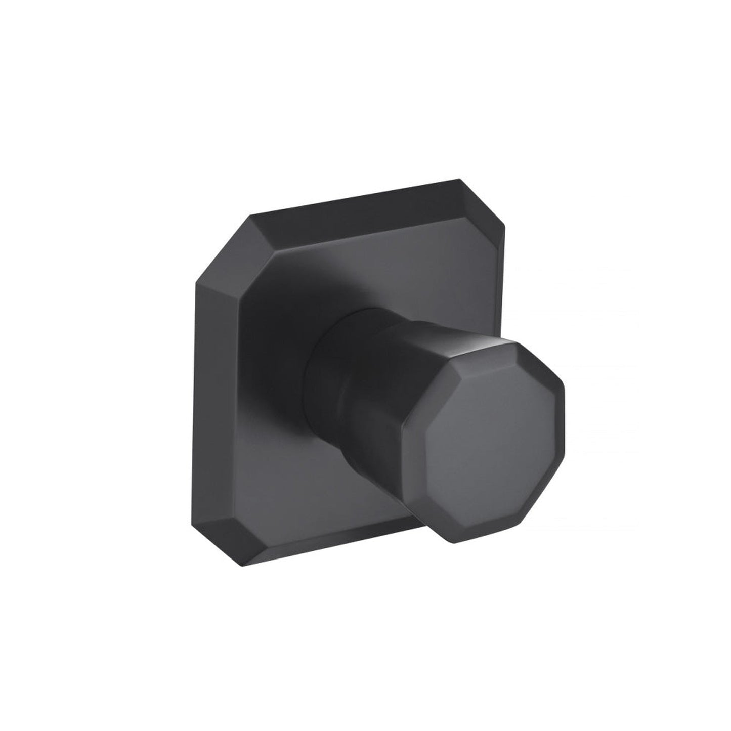 Flusso Faucets Serie 230 Trim for Volume Control in Matte Black