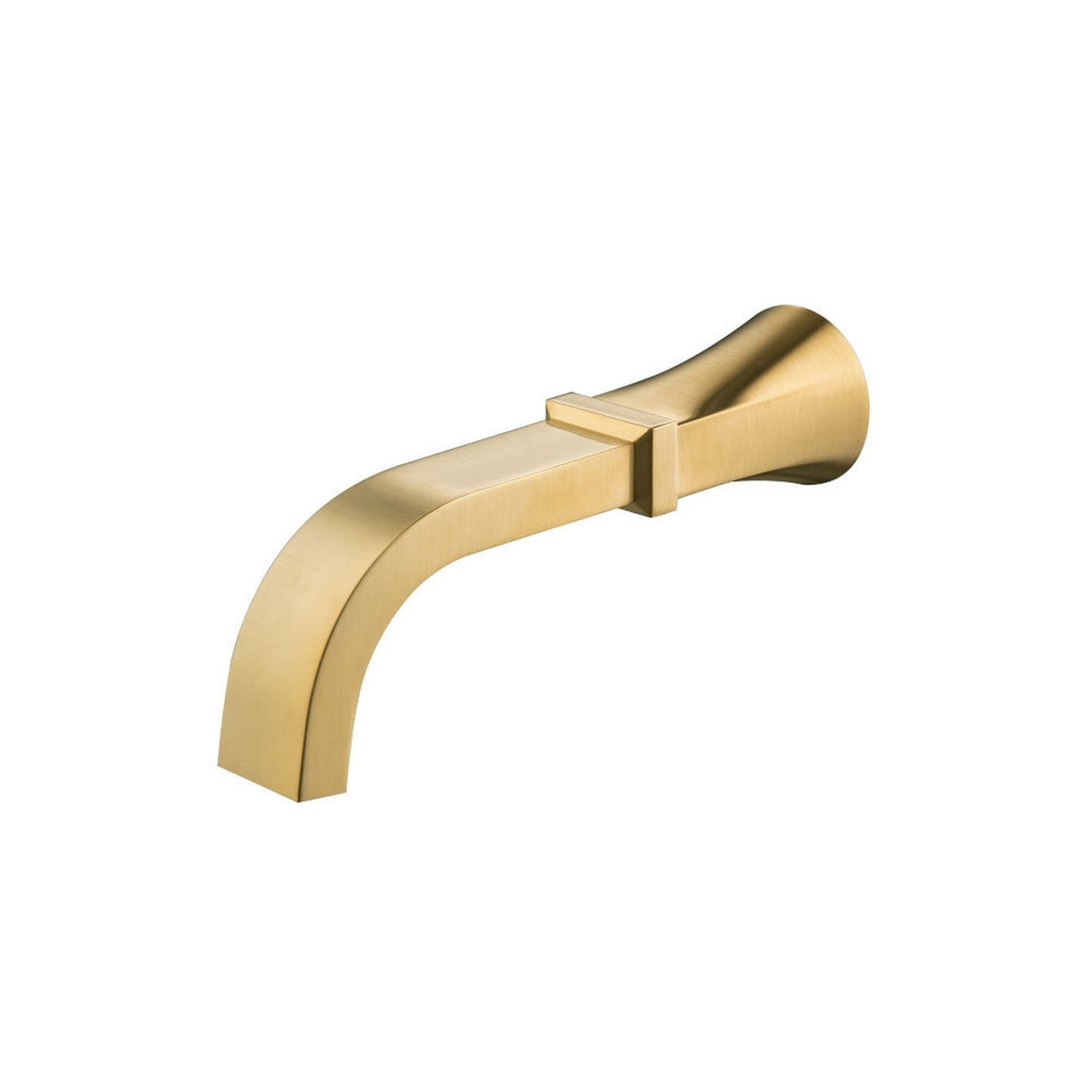 Flusso Faucets Serie 230 Tub Spout in Satin Brass