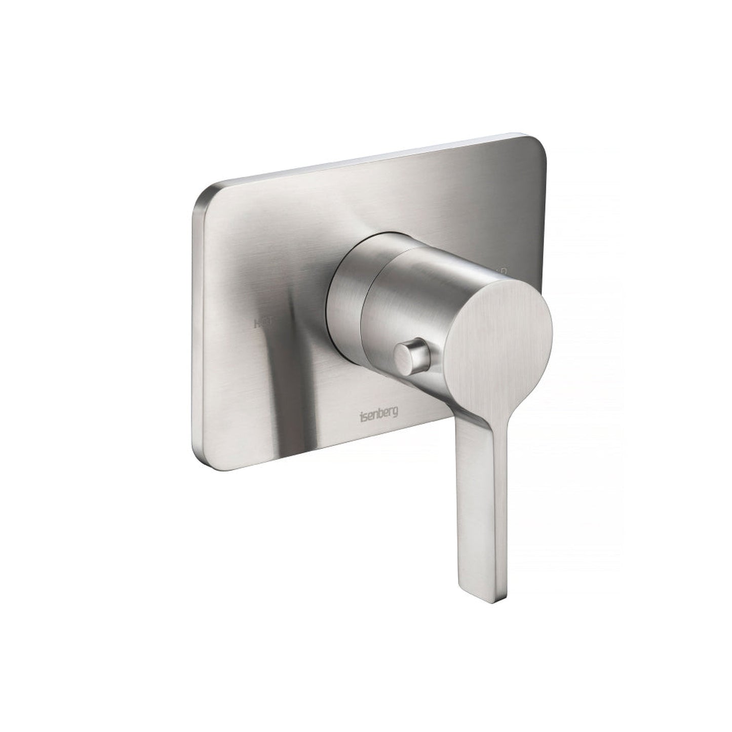 Flusso Faucets Serie 260 3/4" Single Output Thermostatic Valve With Trim in Brushed Nickel