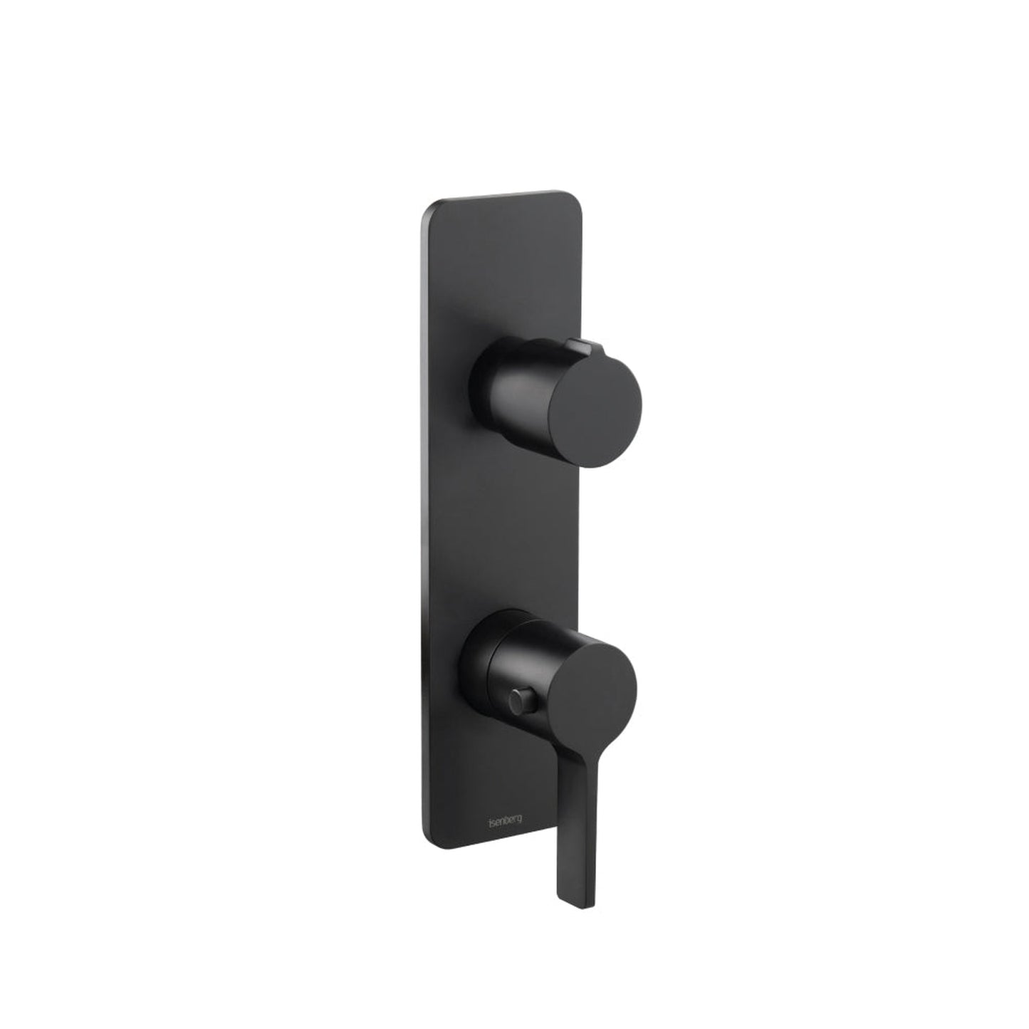 Flusso Faucets Serie 260 3/4" Three Output Thermostatic Shower Valve and Trim in Matte Black
