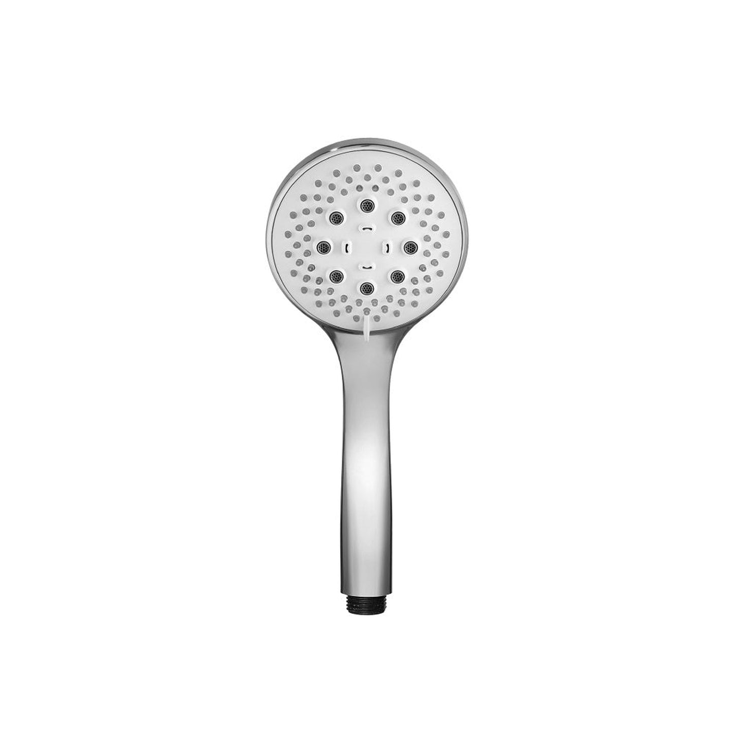 Flusso Faucets Universal Fixtures 3-Function 100MM ABS Hand Held Shower Head in Brushed Nickel