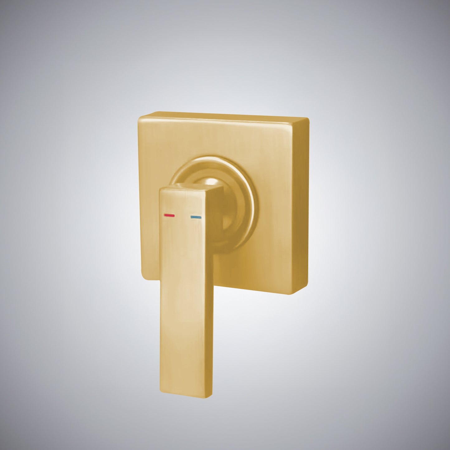 Fontana Aprica 4" Minispread Single Handle Brushed Gold Wall Mounted Faucet